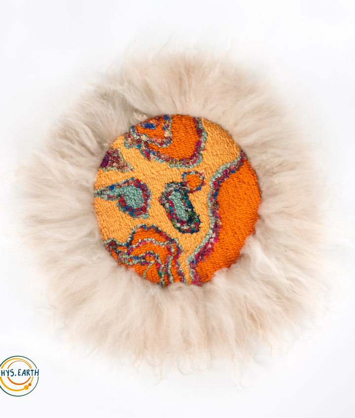 Huelwen Skinnfeller Fiber Art by Rhys-T Hansen