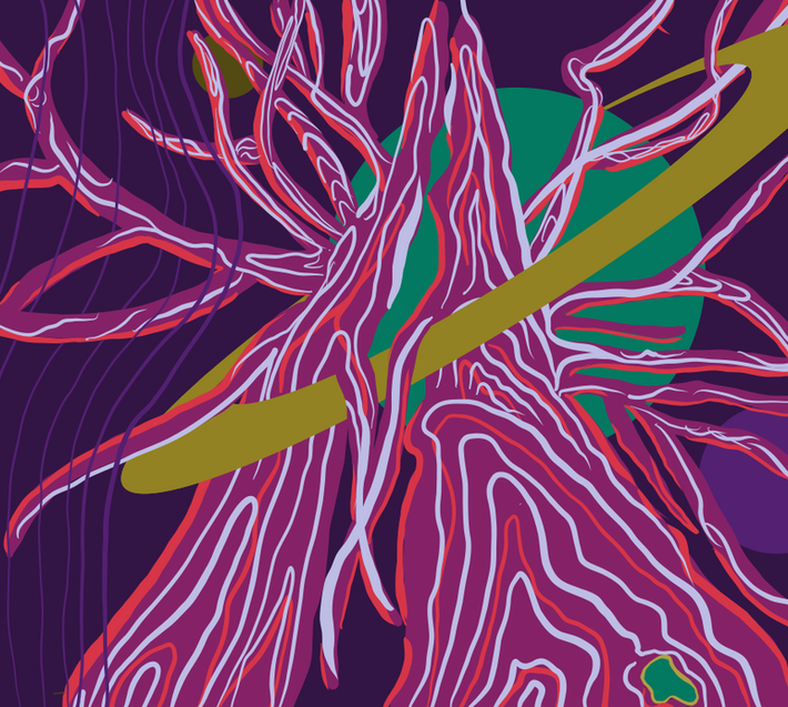 Unduality _ 2021 Digital Art by Rhys-T Hansen