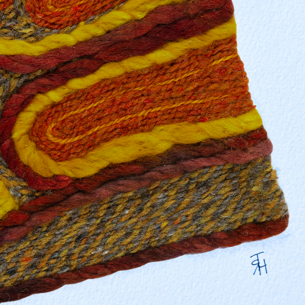Fine Art Textile Print Rhys T Hansen