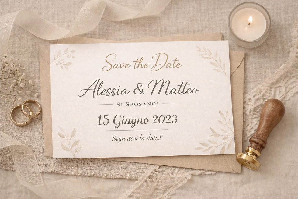 save the date esempio 2