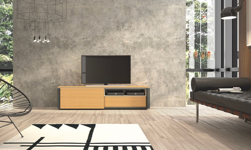 meuble tv en bois moderne