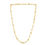Thumbnail: 14k Paperclip Necklace, Paper Clip Necklace Gold, 14k Real Gold Paperclip