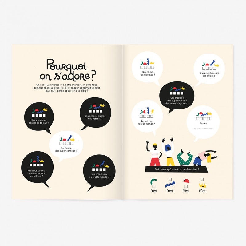 Miniature : Livre à remplir : Entre frères et sœurs 