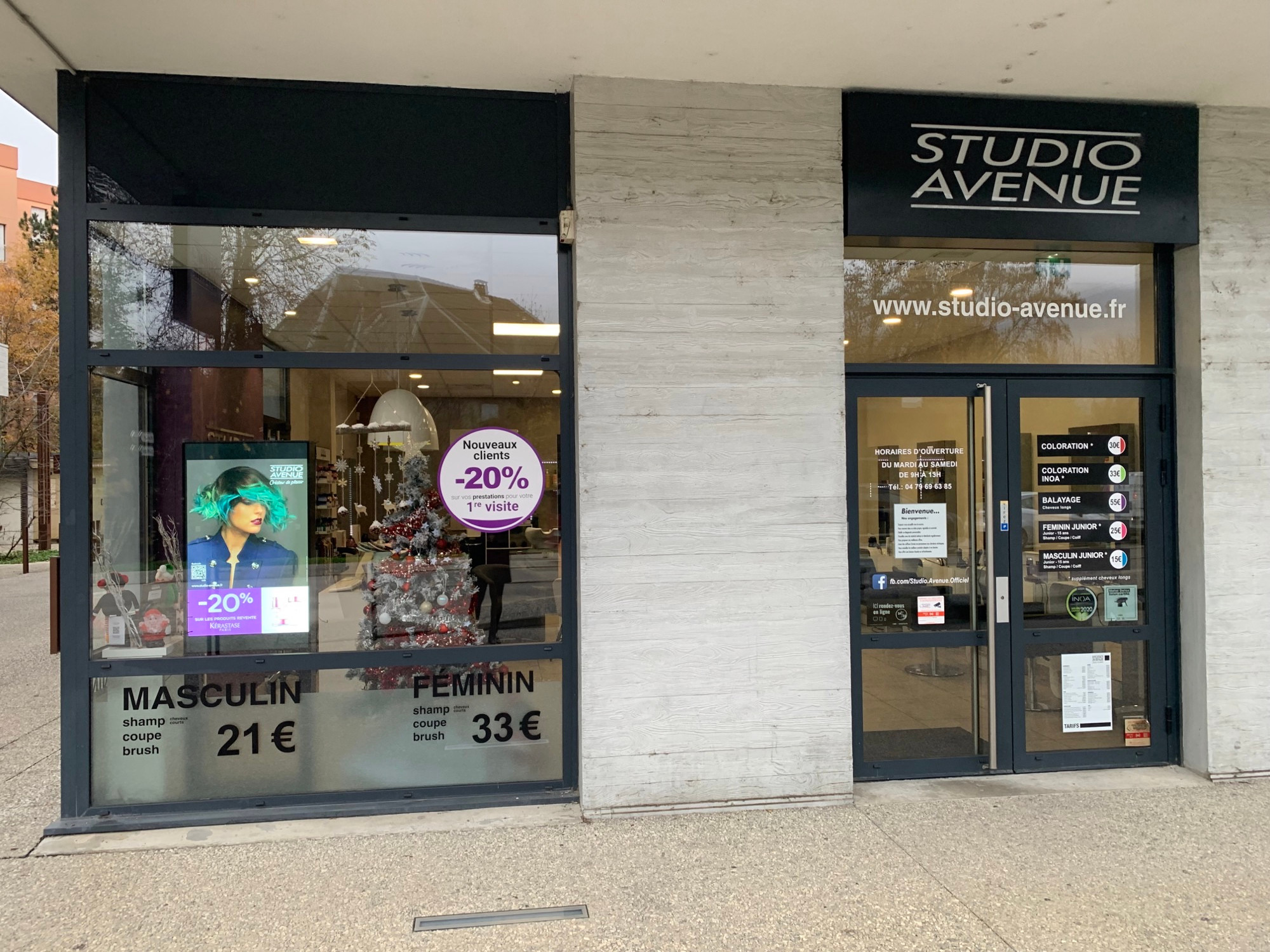 Salon de coiffure La Ravoire 73 Savoie Studio Avenue