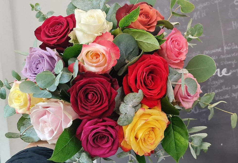 Miniature : Brassée de roses