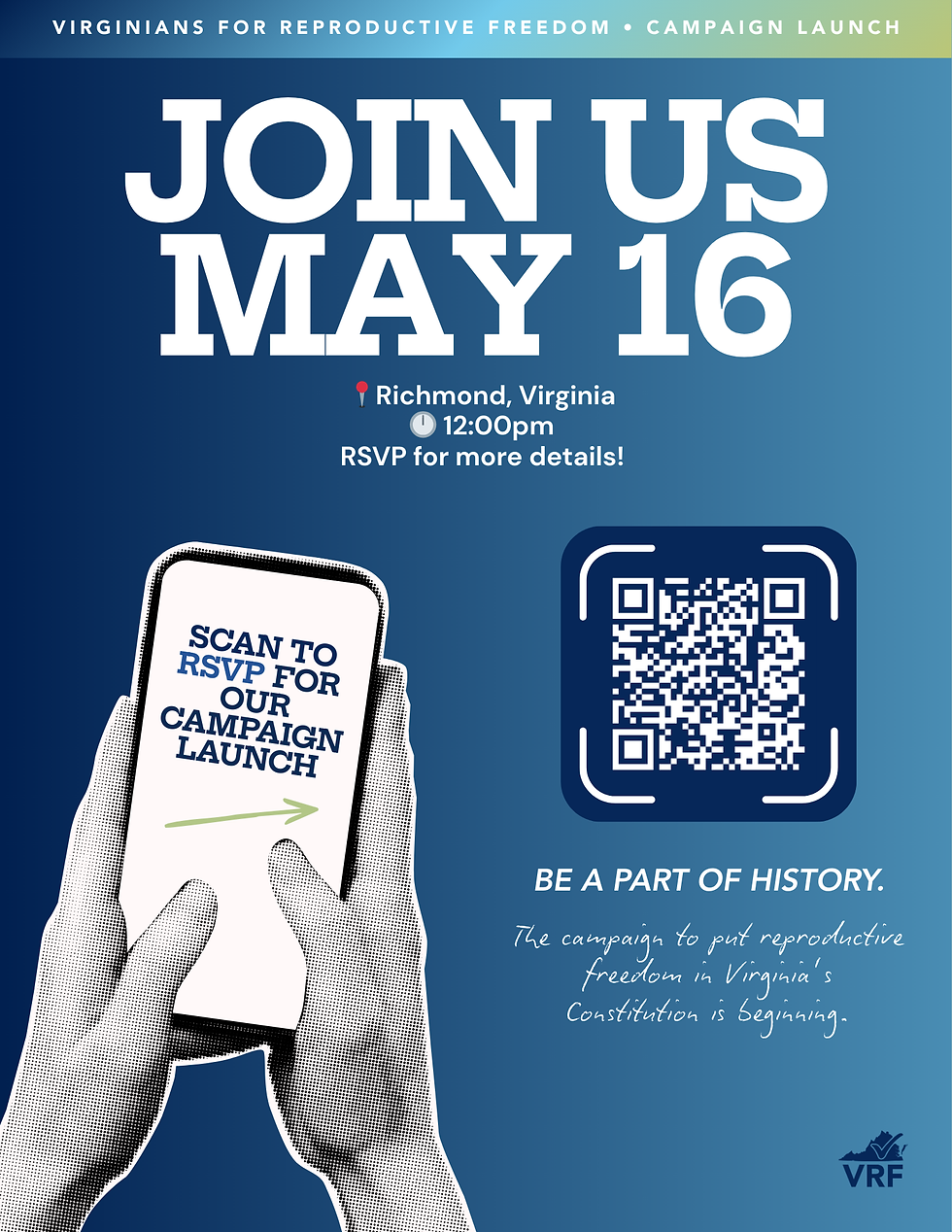 Virginians for Reproductive Freedom Campaign Launch