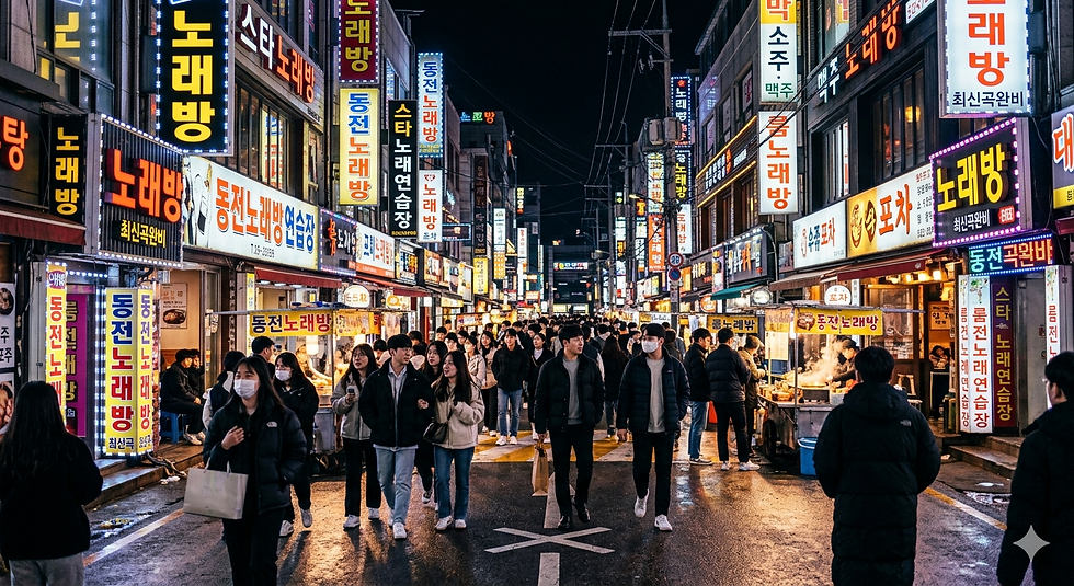 수원 인계동 하이퍼블릭 주변 거리