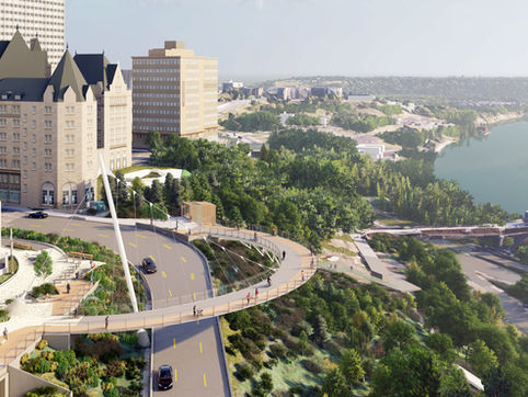 100 Street Pedestrian Bridge Receives the 2023 Award of Excellence