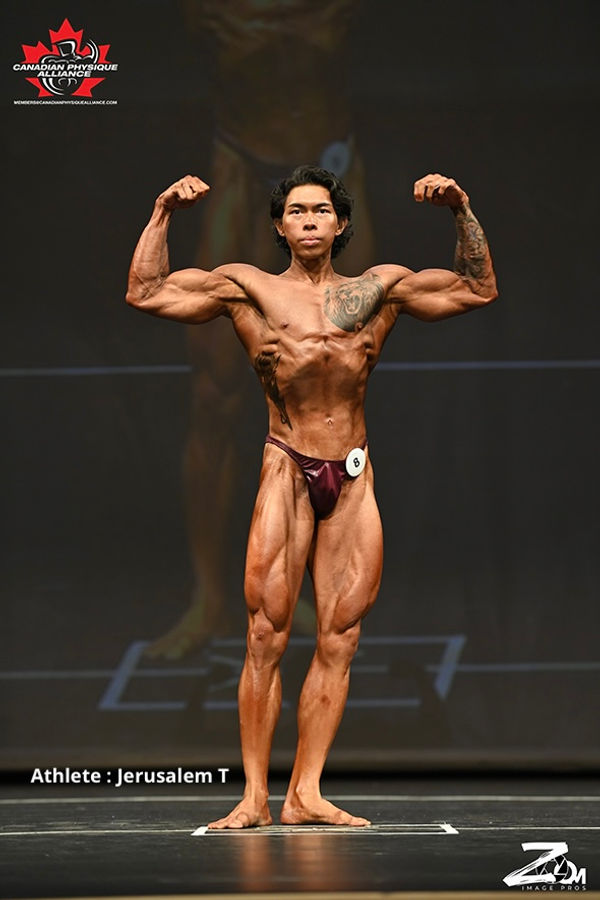 Miniatura: Burgundy Bodybuilding Trunks