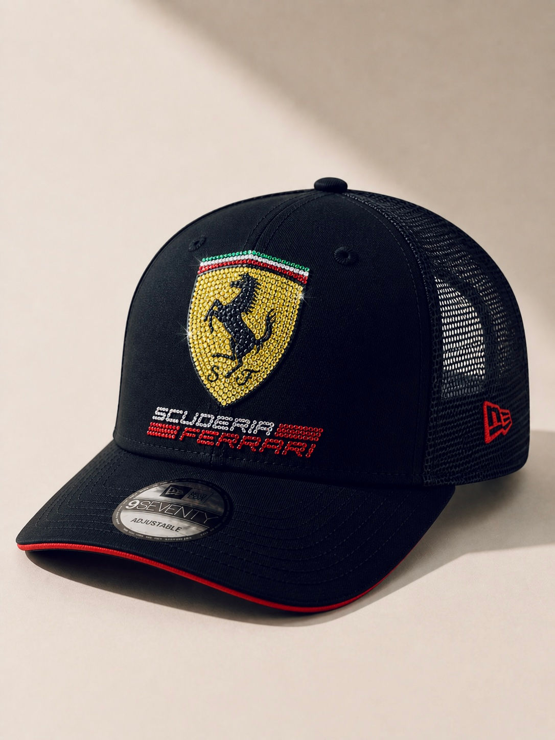 Bling F1 Ferrari fan Hat