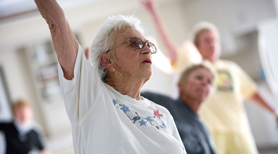 Senior Citizen Exercise Class