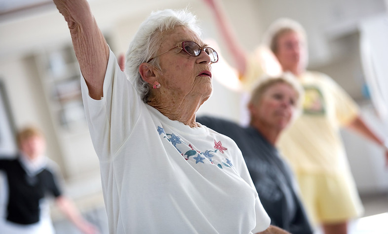Senior Citizen Exercise Class