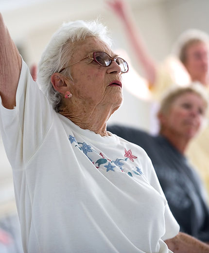 Senior Citizen Exercise Class