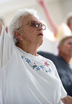 Senior Citizen Exercise Class