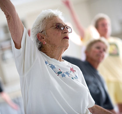 Senior Citizen Ginnastica di gruppo