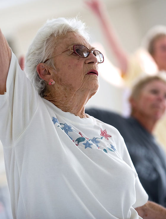 Senior Citizen Exercise Class
