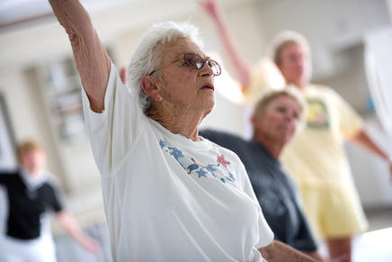 Senior Citizen Exercise Class