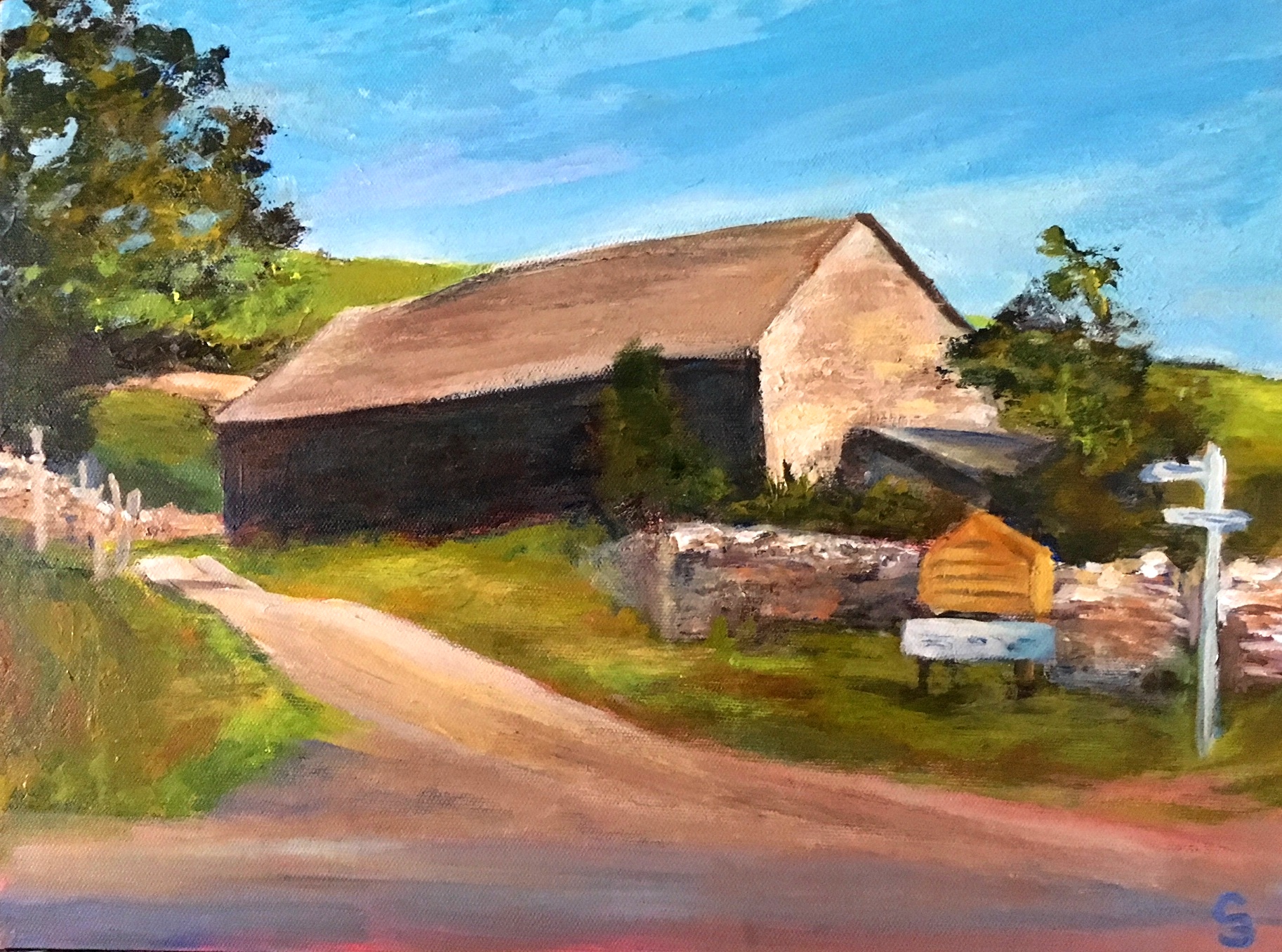'Nestled In'