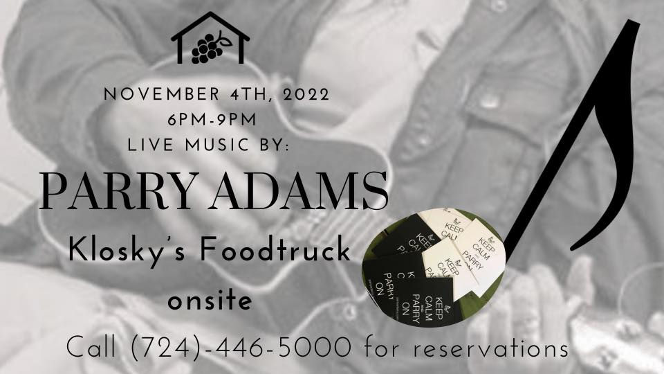 Live Music by Parry Adams