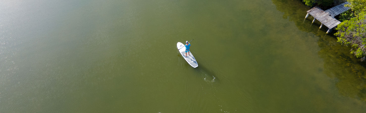 Stand Up Paddling Kalpitiya, Kappalady Lagoon, Sri Lanka