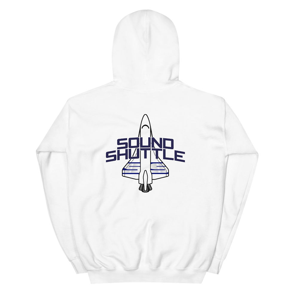 Thumbnail: Sound Shuttle Hoodie - 2 Logo's