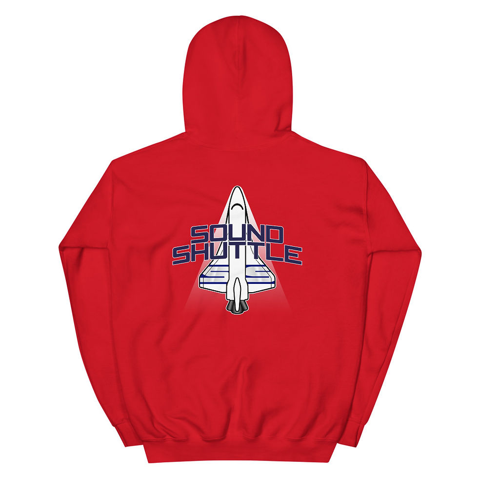 Thumbnail: Sound Shuttle Hoodie - 2 Logo's
