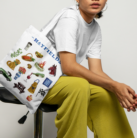 Illustrated Icons Bag