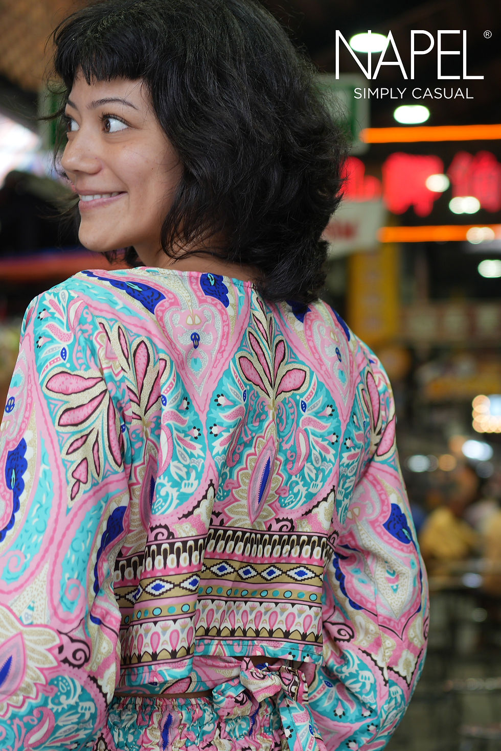 Thumbnail: Pastel Bloom Palazzo Set