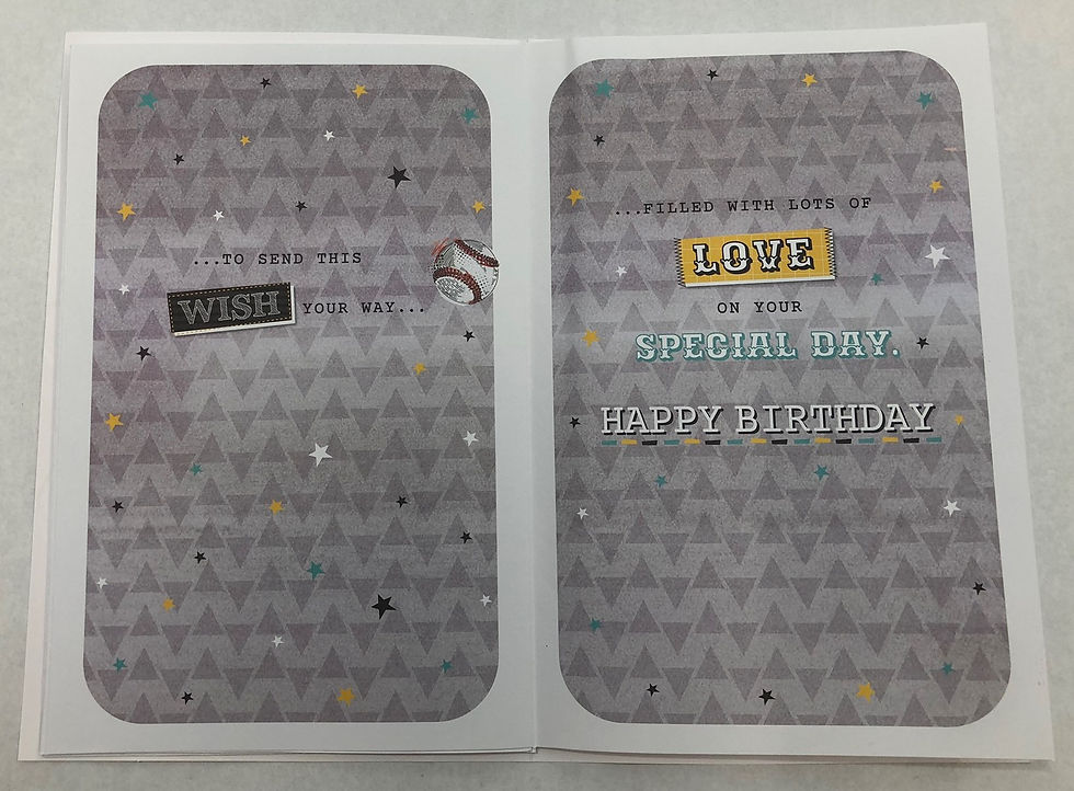 Thumbnail: Son birthday card