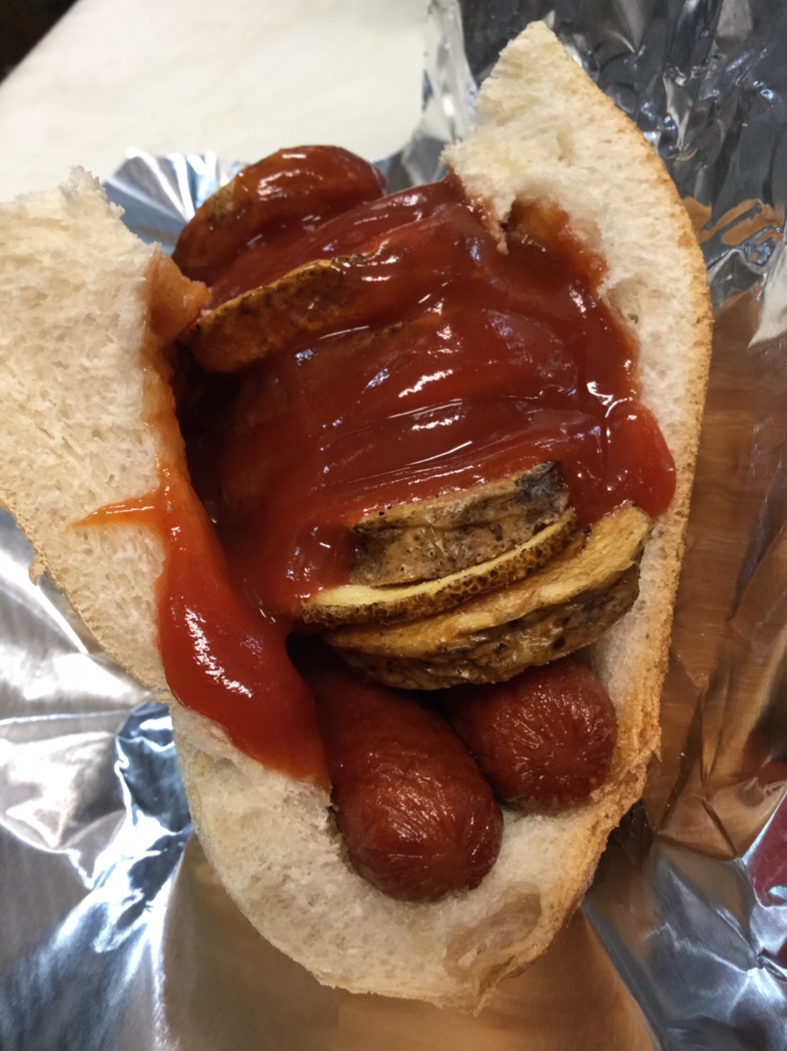 Arranged Food and Objects