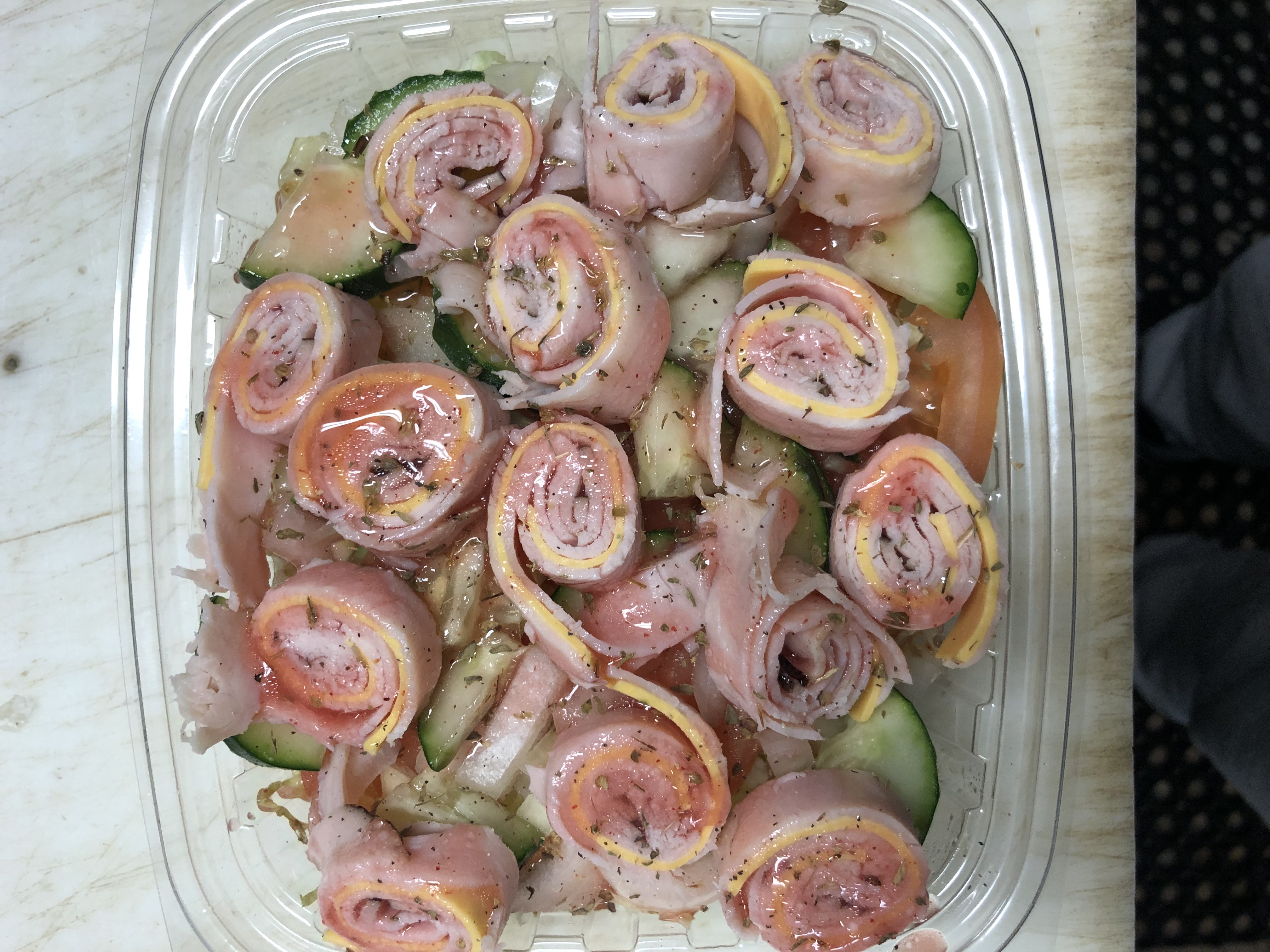 Arranged Food and Objects