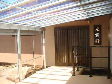 納骨堂・光雲殿入口