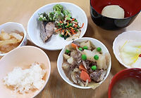 デイケア調理実習例