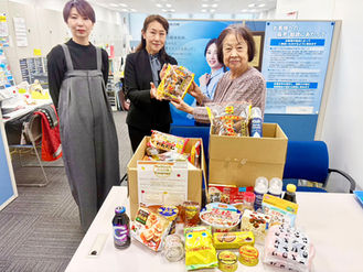 ㈱東京海上日動パートナーズTOKIO神奈川支店ならびに関係各社の皆様からご寄付をいただきました