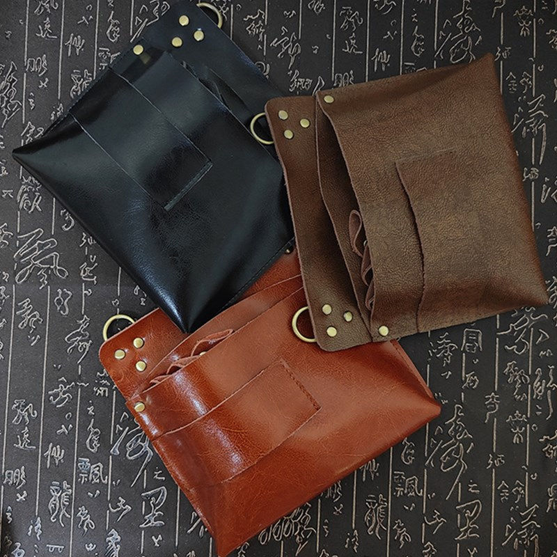 Thumbnail: Black Belt Salon Hairdresser Waist Tool Pouch H34