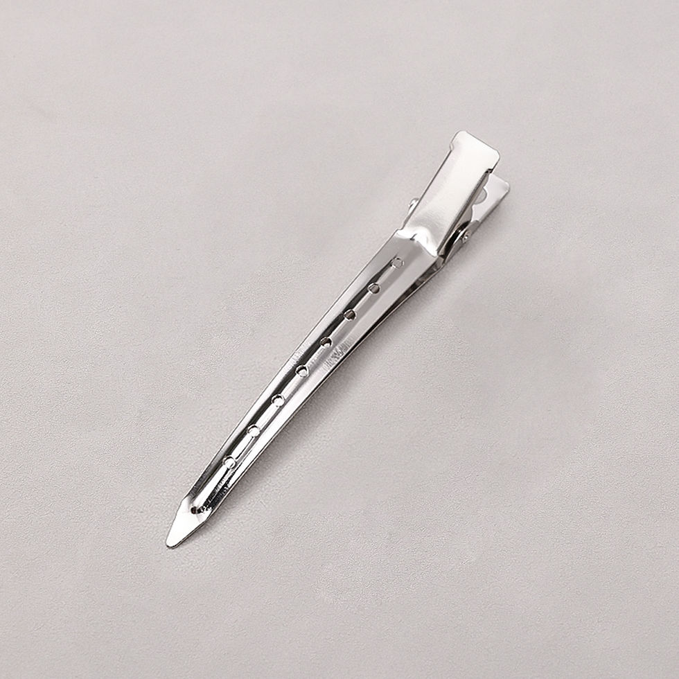 Thumbnail: Hair Care Clips Stainless Steel Hairdress Section Headwear DIY Metal Hairpin Gir