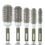 Thumbnail: 6 Size Hair Brush Nano Hairbrush Thermal Round Barrel - for easy curly blow-dr
