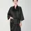 Thumbnail: Silky Hair Salon Client Gown Robes Cape for Women Profession Hair Cutting Smock 