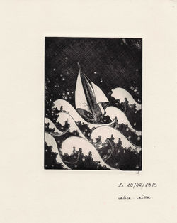 Eau forte - 9x12 - 20.02.15