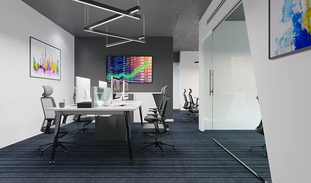 Office Interior Design 3d Rendering Services For Office Dubai