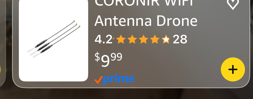 WiFi drone antenna 