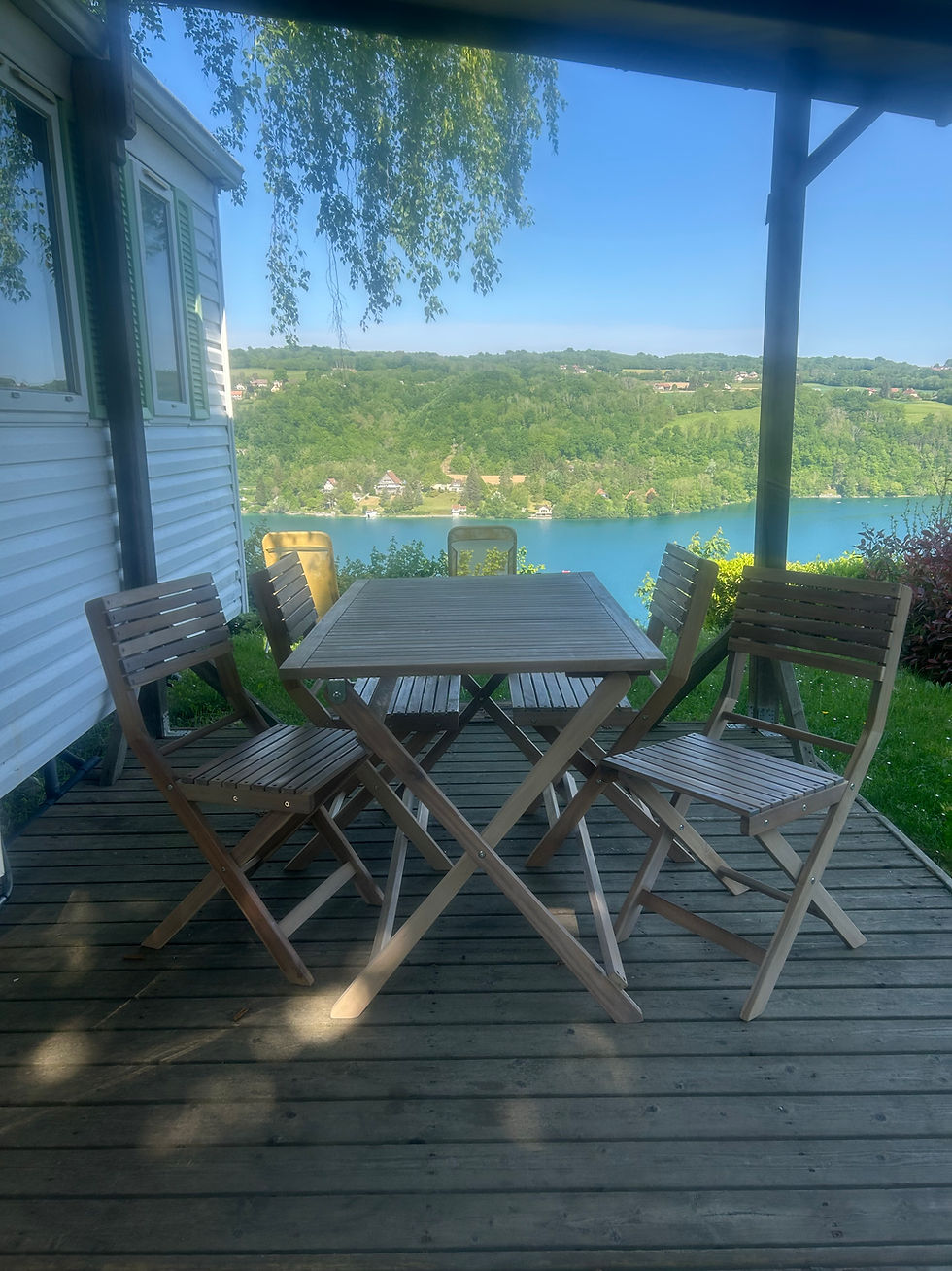 Vue du Mobil home 91