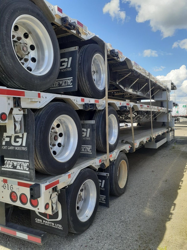 2016 Lode King Drop Deck Tandem Axel - Unit 609