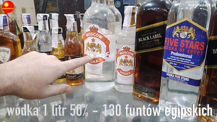 Najtańszy sklep z alkoholem w Hurghadzie