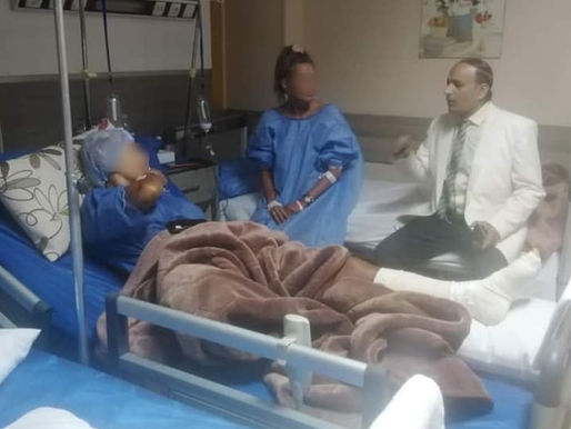 Jak z apokalipsy - mówi o wypadku pod Safagą pani Anna, która nadal jest w szpitalu w Hurghadzie 