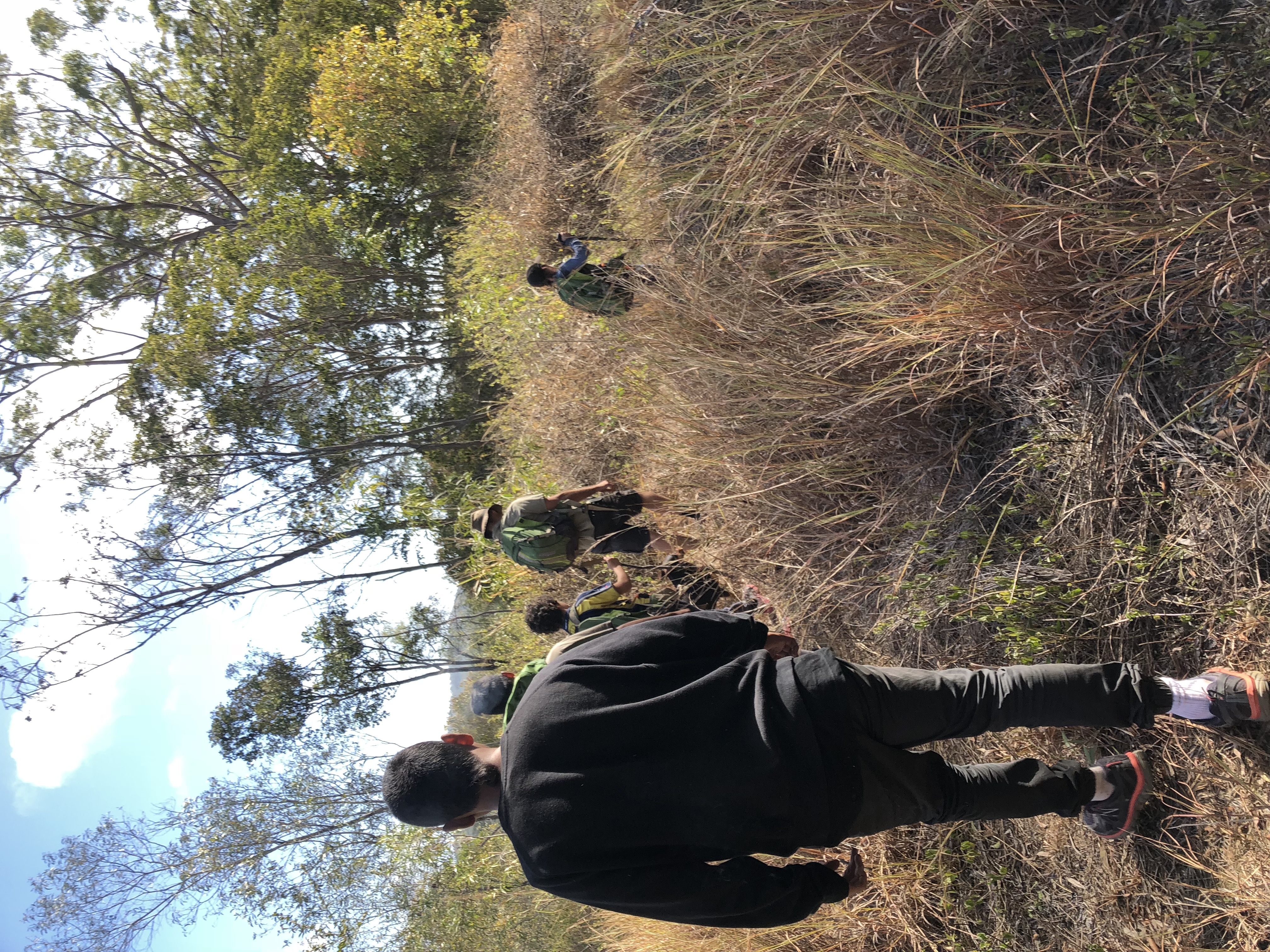 Camp trekking