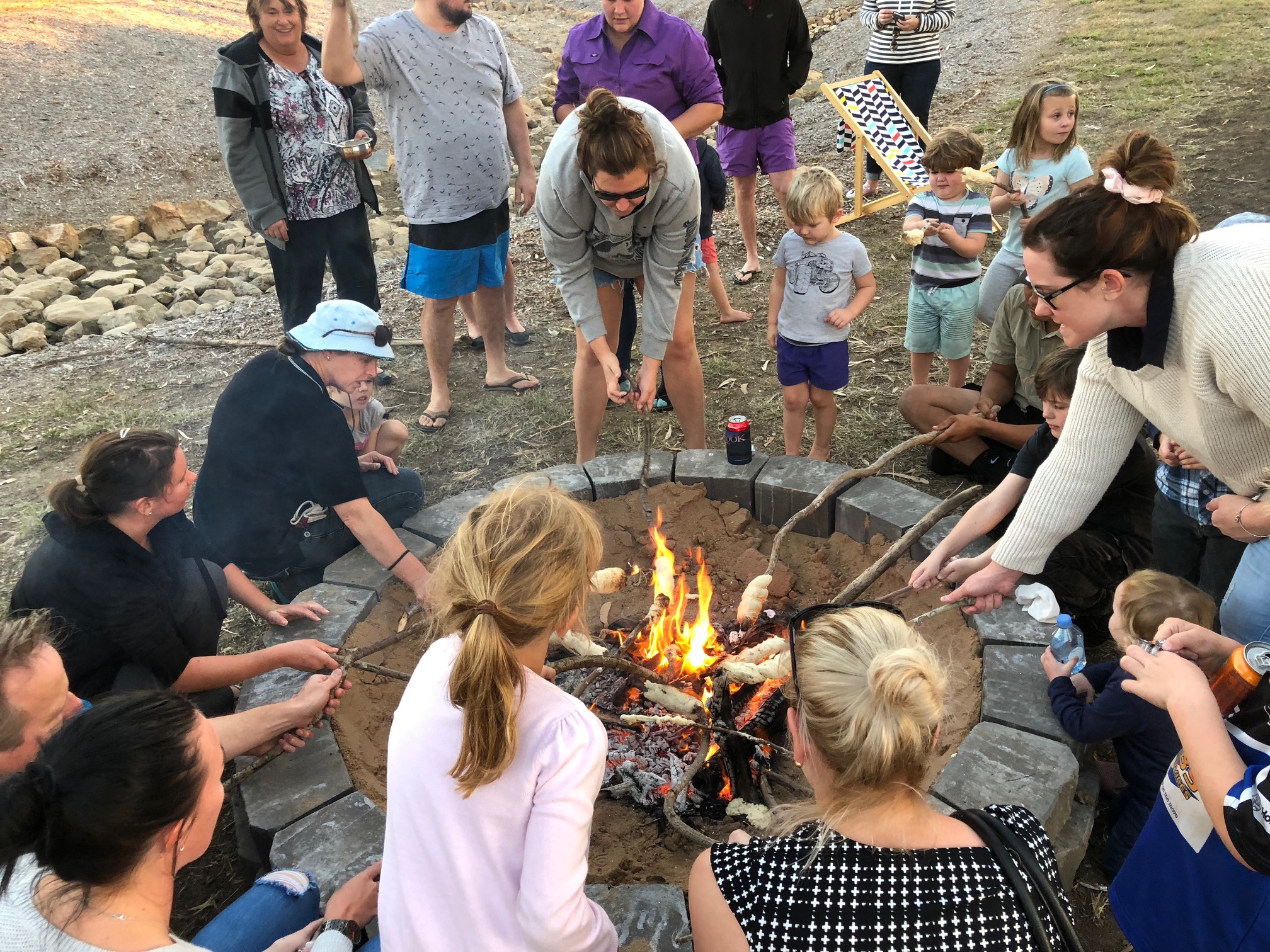 Damper over an open fire