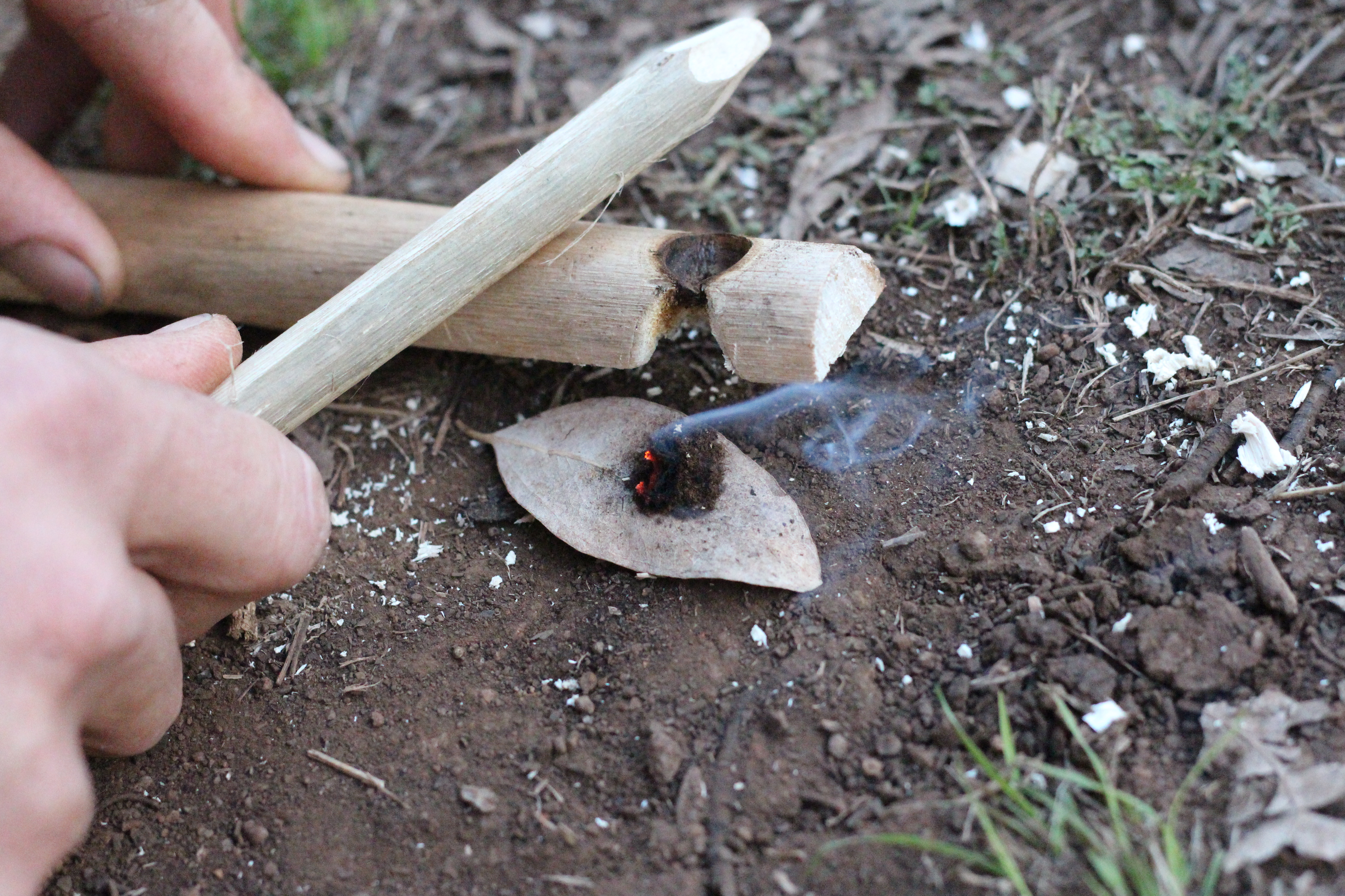 Hand drill ember