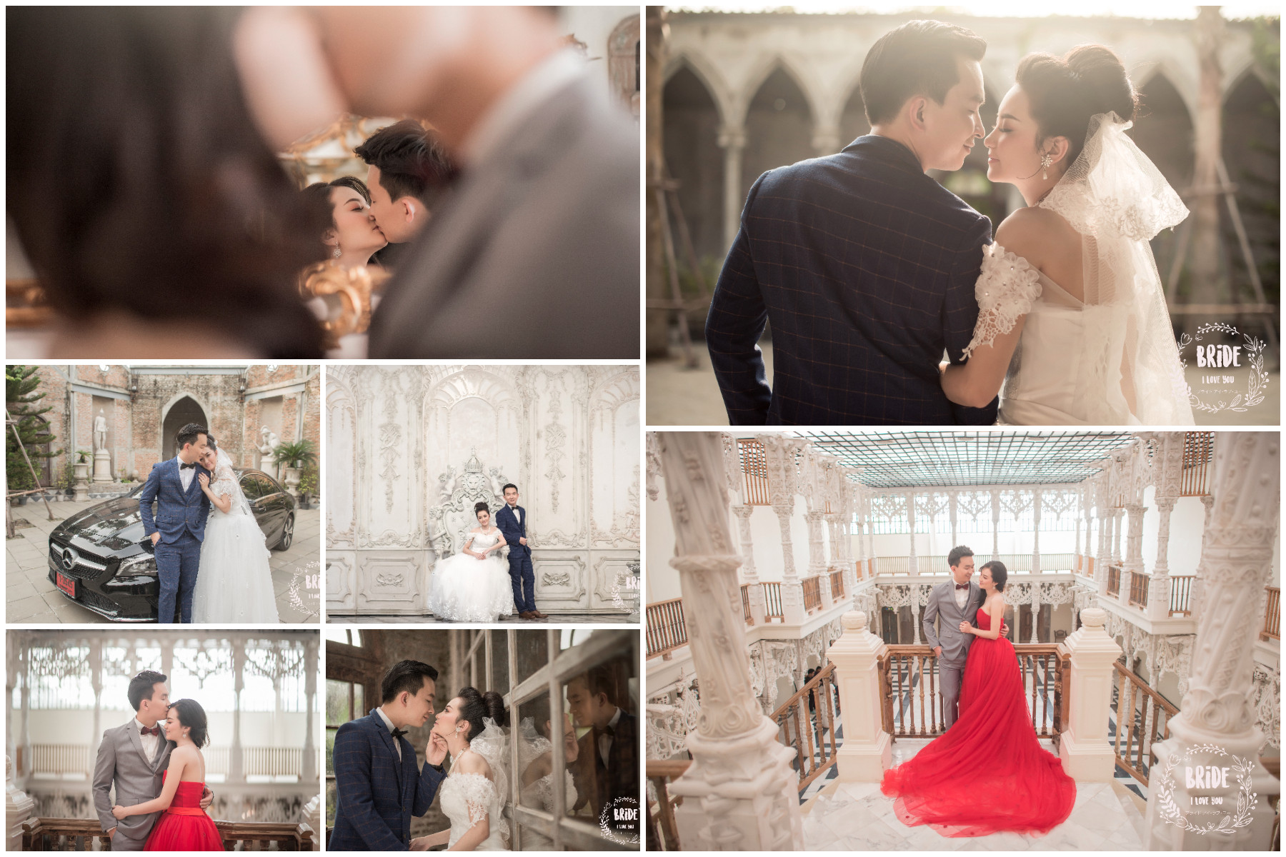 แพ็คเกจถ่ายPrewedding แถมชุดเจ้าสาววันงานจริง 1 ชุด