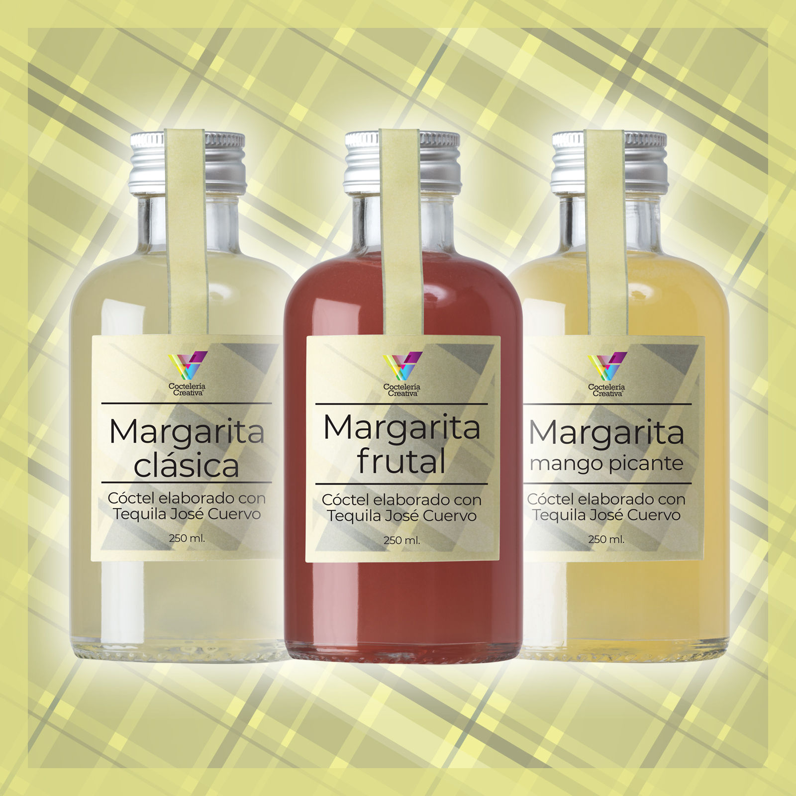 Cóctel Margarita / Pack 3 botellines